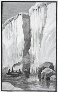 Uma liderança maravilhosa através de um split floeberg, pub. Londres 1886